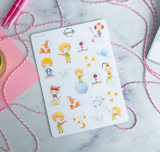 Sticker decorativo principito