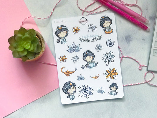 Sticker decorativo jasmine