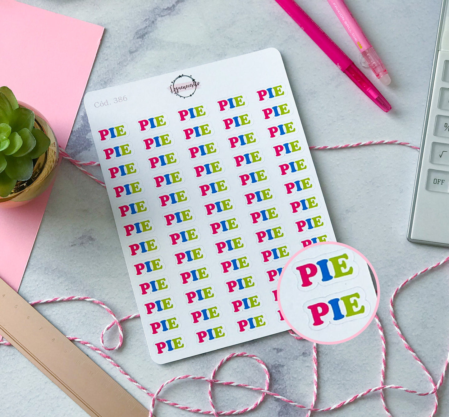 Stickers PIE (Docente) 386
