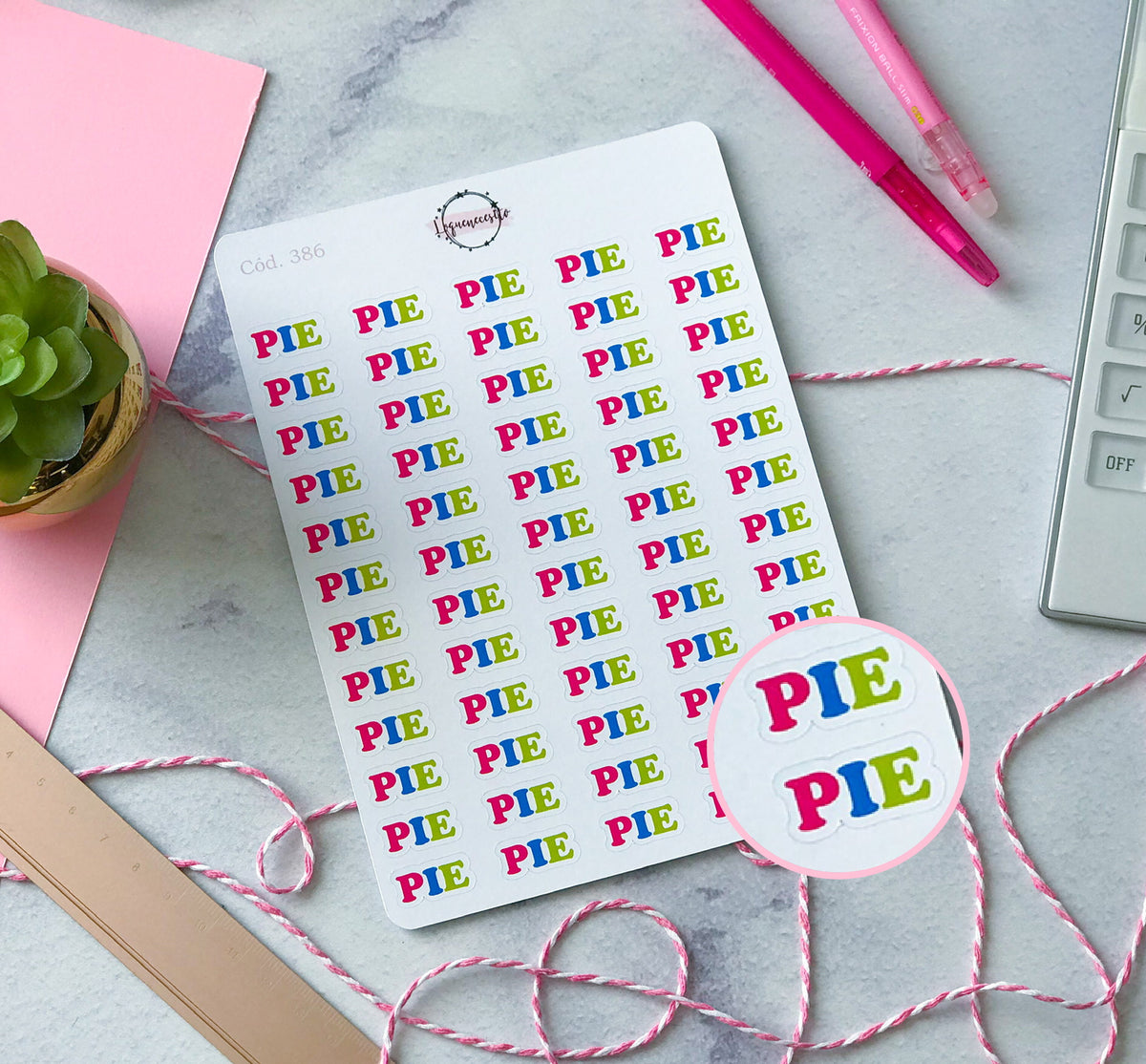 Stickers PIE (Docente) 386