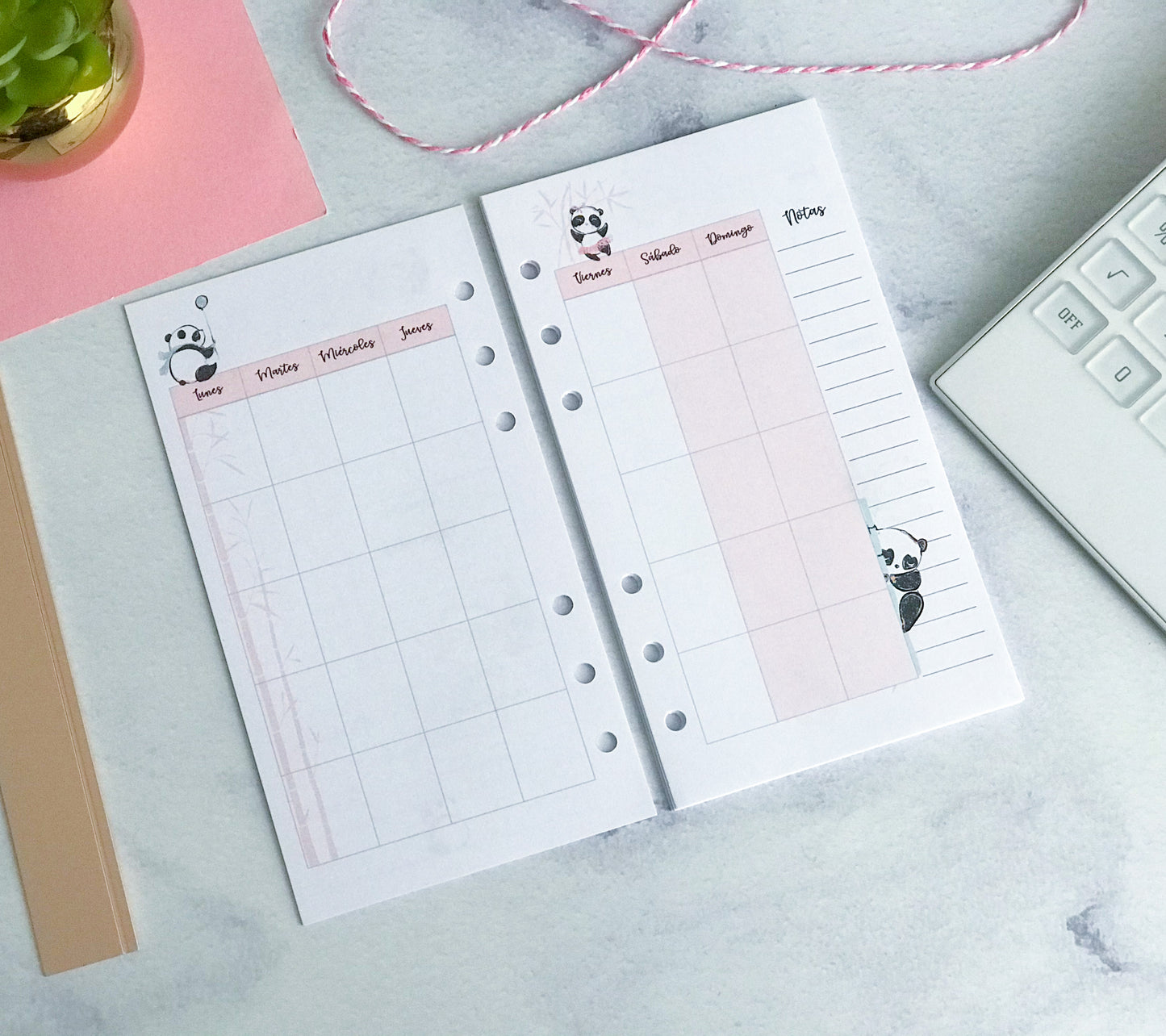 Insert A6 (Personal) pandas