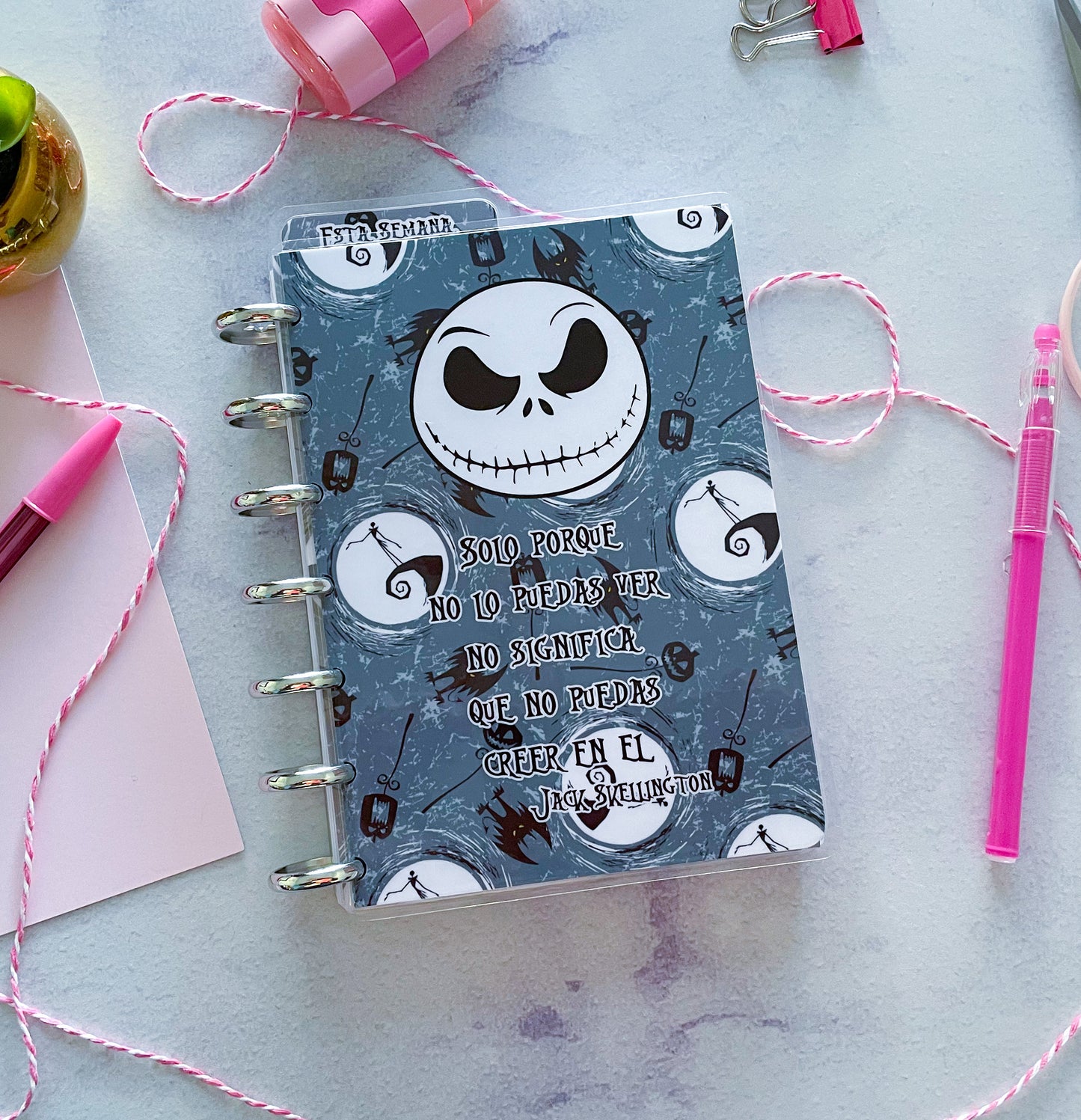 Cuaderno  El Extraño mundo de Jack