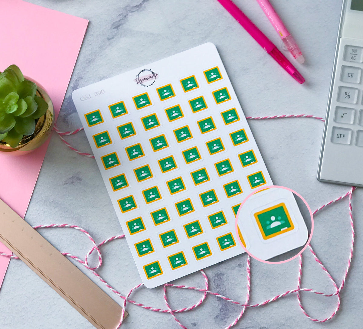 Sticker classroom (docente) 390