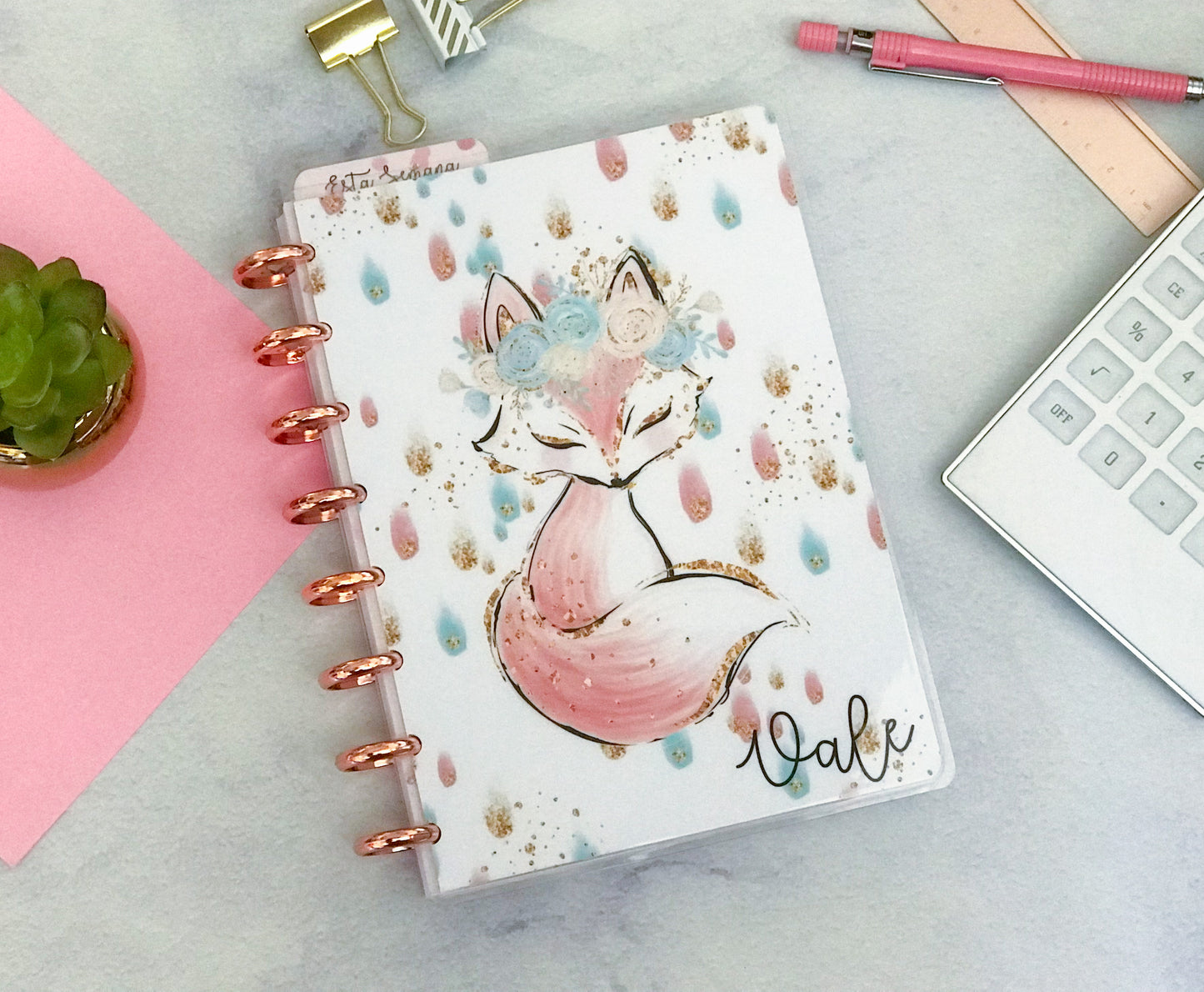 Cuaderno Discos Zorrito