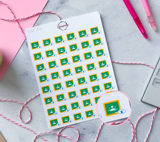 Sticker subir classroom (docente) 396